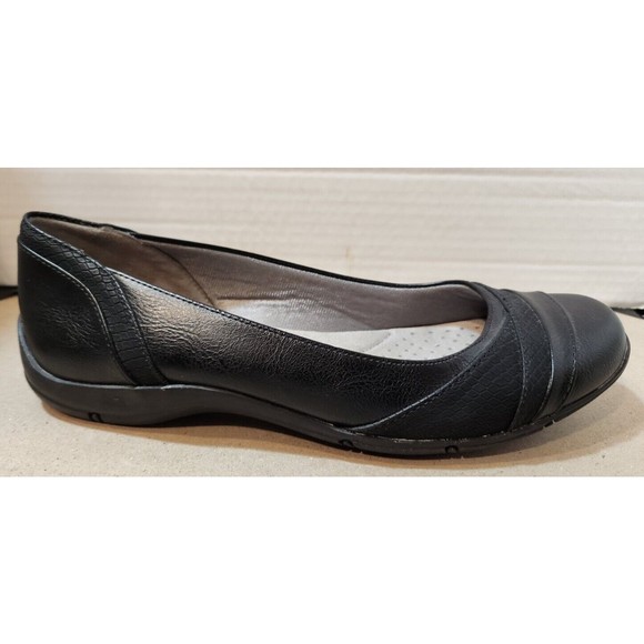 LifeStrideLifeStride‎ Women's Dig Flat in black faux leather size 7M NEW - Picture 5 of 10